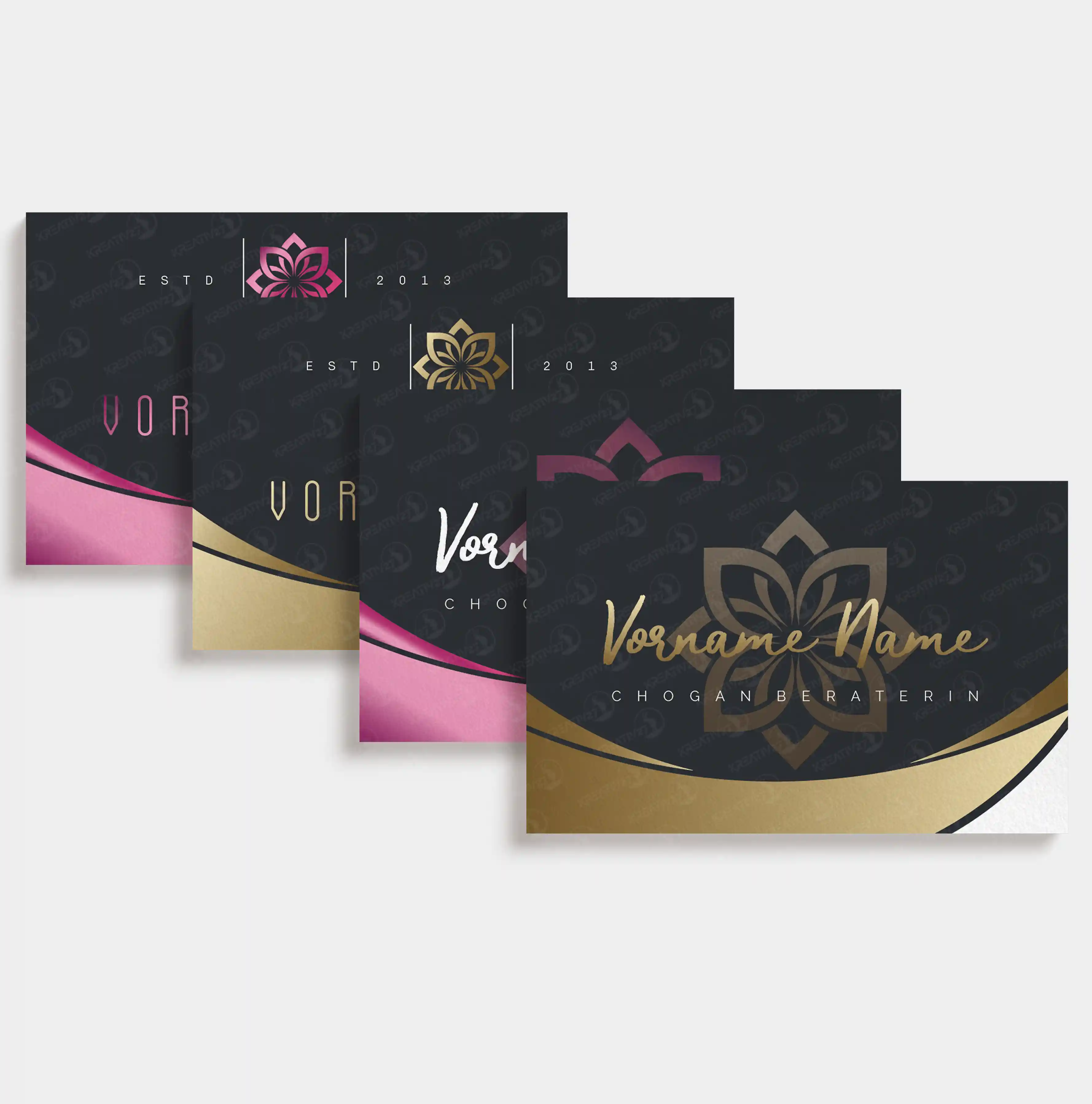 Visitenkarten Design 4 (personalisiert)